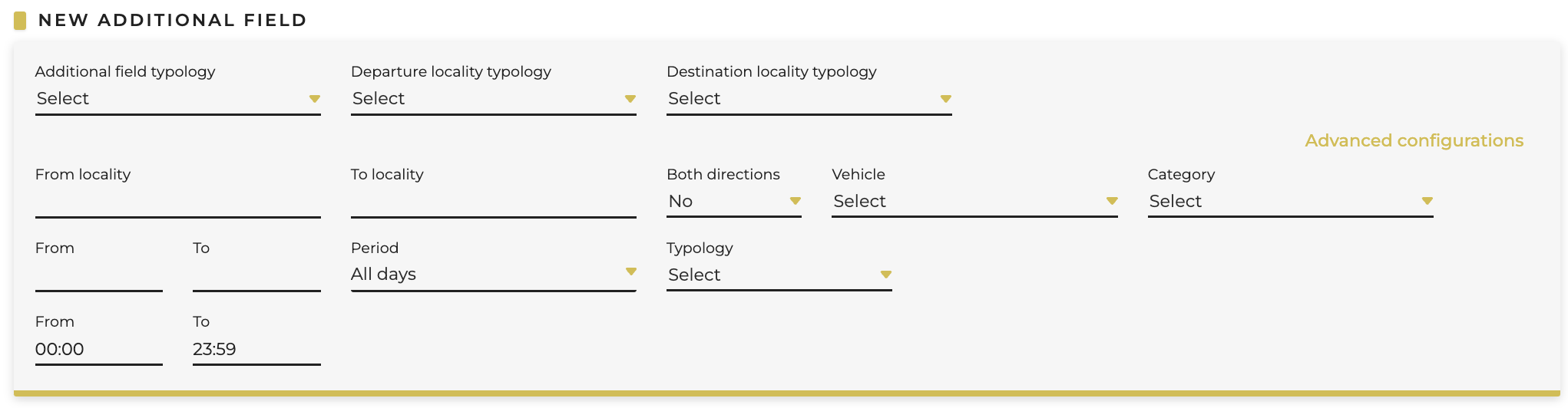 Additional fields | NetStorming Documentation