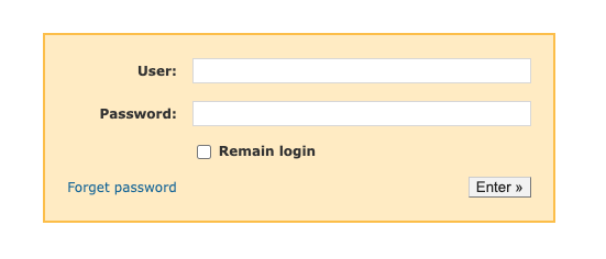 The Login process